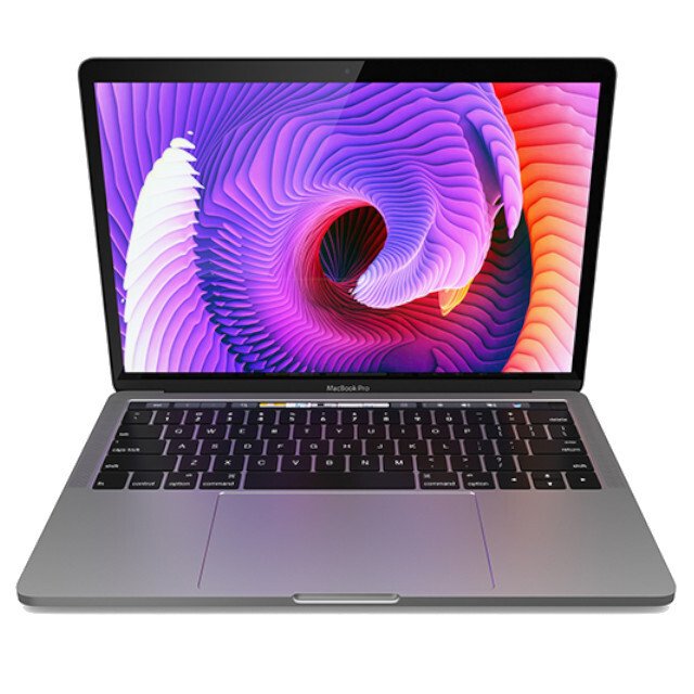 Apple MacBook Pro 7th Gen Intel Core i7-7567U @3.5GHz 16GB RAM 512GB SSD 13" Retina Display With Touch Bar Bluetooth Webcam WiFi Iris Plus Graphics 650 Mid 2017 BTO/CTO A1706 Ex Uk 6 Months Warranty Grade A 