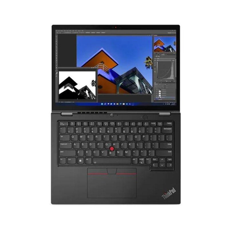 Lenovo ThinkPad L13 Yoga Gen 3 12th Gen Intel Core i5 1235U 8GB RAM 512GB PCIe SSD 13.3" WUXGA Touch Screen Display Fingerprint Reader Lenovo Integrated Pen Backlit Keyboard Windows 11 Pro 1 Year Manufacturer Warranty 21B5002LUE