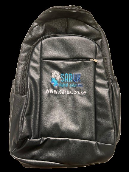 Saruk Branded Laptop Bag Leather Backpack