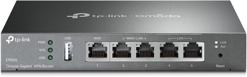 TP-Link ER605 V2 Omada Gigabit VPN Gateway VPN Router - TL-ER605