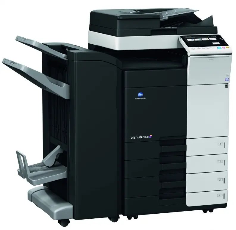 Konica Minolta Bizhub C368 Print Scan Copy Color Multifunction Printer