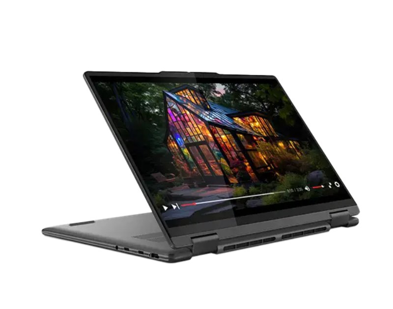 Lenovo Yoga 7 2-in-1 14IML9 Intel Core Ultra 7 155U Processor 14″ WUXGA IPS LCD Touchscreen 16GB LPDDR5x RAM 1TB PCIe SSD Gen 4 Dolby Atmos Audio 1080p FHD IR RGB with Privacy Shutter Windows 11 Storm Grey
