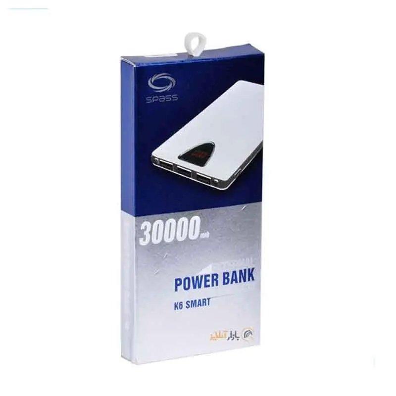 SPASS K6 30000mAh Smart Power Bank