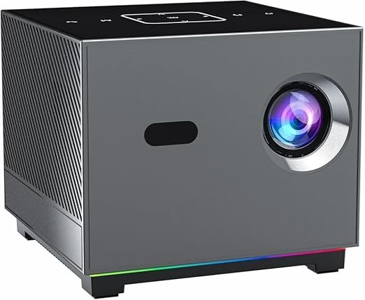 Xnano X3 Smart Mini Projector Android 10 4K Compatible WiFi Screen Mirroring Full HD 1080P LED Home Theatre with Voice Remote