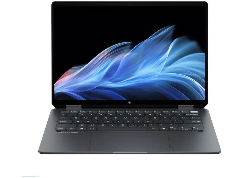 HP OmniBook Ultra Flip 14-fh0006nia 2-in-1 Laptop Intel Core Ultra 7 258V 32GB RAM 2TB SSD 14" 3K OLED Touchscreen Display Intel Arc Graphics Poly Studio with Quad Speakers Fingerprint Reader Backlit Keyboard 1 Year Manufacturer Warranty