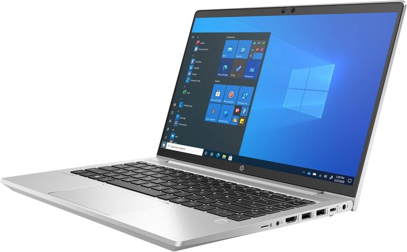 HP ProBook 640 G8 Notebook PC 11th Gen Intel Core i5-1145G7  16GB RAM 512GB PCIe NVMe M.2 SSD 14" FHD Display Intel Iris Xᵉ Graphics FreeDOS Backlit Keyboard 720p HD IR Privacy Camera Dual Stereo Speakers