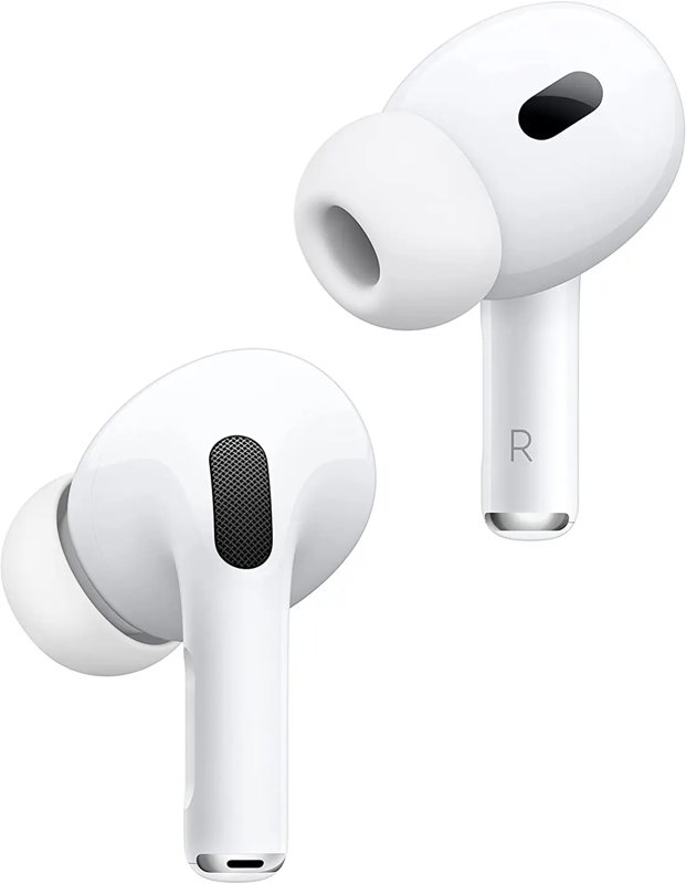 Generic AirPods Pro 2nd Gen Wireless Earbuds Up to 2X More Active Noise Cancelling Adaptive Transparency Personalized Spatial Audio MagSafe Charging Case Bluetooth