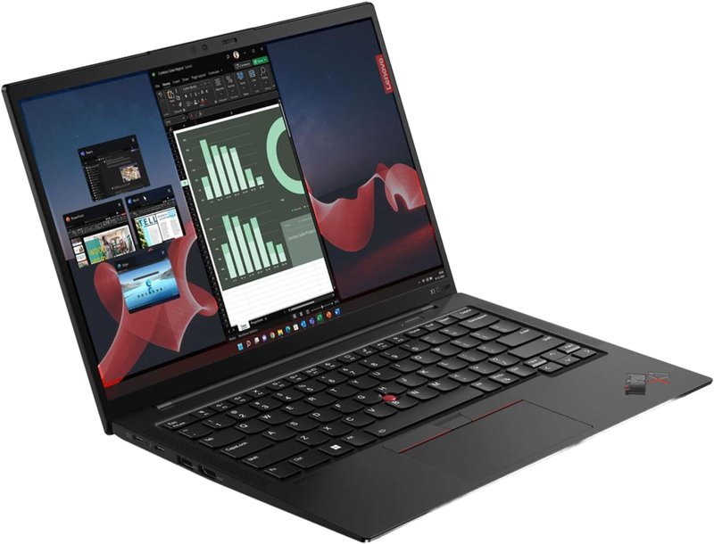 Lenovo ThinkPad X1 Carbon Gen 11 Intel Core i7-1355U 16GB LPDDR5 6400MHz RAM 512GB PCIe NVMe SSD Gen 4 14.0" IPS Display Integrated Intel Iris Xe Graphics Dolby Atmos Windows 11 Pro
