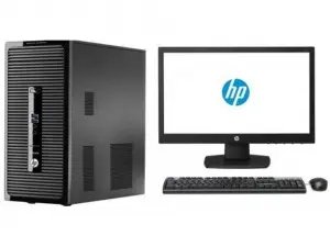 Hp Pro 400 G1 Microtower Desktop PC Intel Core i7 @3.20GHz 8GB RAM 500GB HDD Multi DVDrw WiFi USB Keyboard USB Mouse Free dos 19" HP V194 Backlit IPS Monitor 1 year Warranty