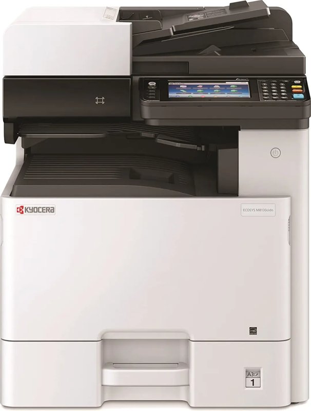 Kyocera ECOSYS M8130cidn Color A3 MFP Multi-Function Laser Printer Print Scan Copy Fax 30 ppm Color Duplex HyPAS Capable