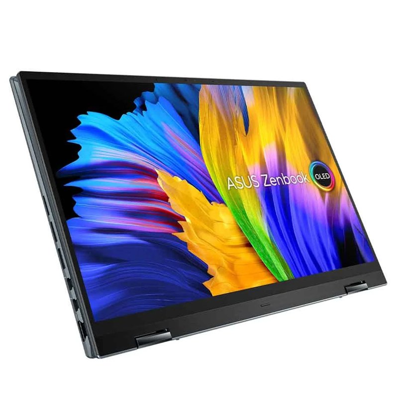 Asus ZenBook Flip 14 OLED UP5401 12th Gen Intel Core i7-12700H 16GB RAM 512GB SSD 14" OLED TouchScreen Display Stylus Pen Intel Iris Xe Graphics Illuminated Keyboard Windows 11 Home 1 Year Manufacturer Warranty