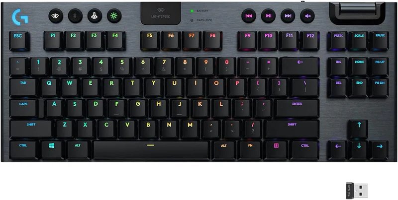 Logitech G915 TKL Lightspeed Wireless RGB Mechanical Gaming Keyboard