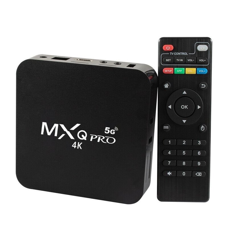 MXQ Pro 4K 5G Android TV Box Upgraded Version 8GB RAM 128GB ROM