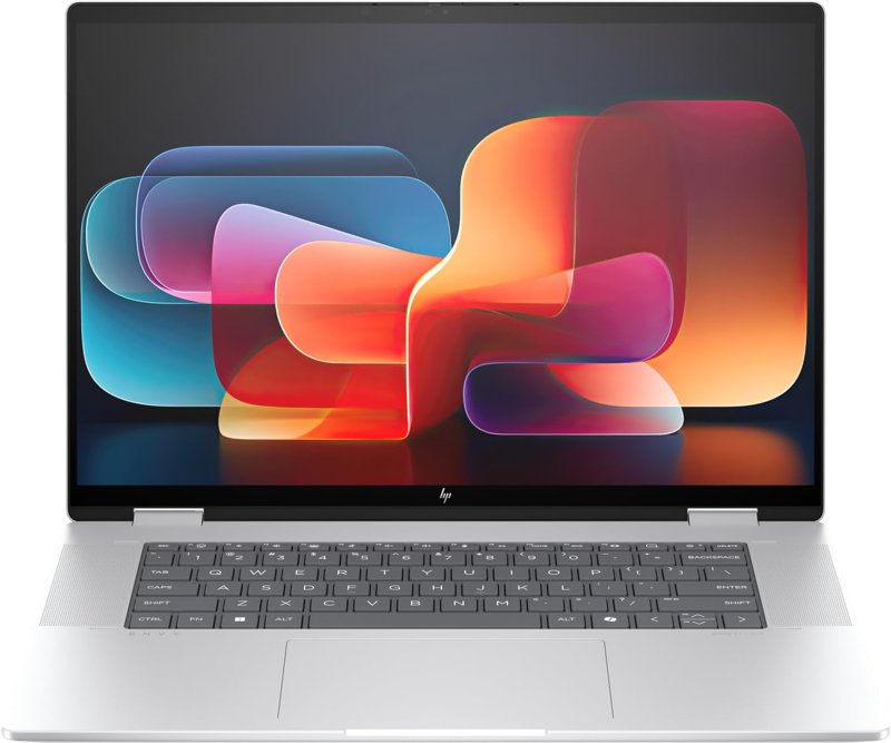 HP Envy x360 Laptop 16-ac0023dx (9S1R6UA) Intel Core Ultra 7-155U 16GB LPDDR5 RAM 1TB SSD 16″ Touch Display Intel Arc Graphics Windows 11 Glacier Silver Eng-Backlit Keyboard 1 Year Manufacturer Warranty