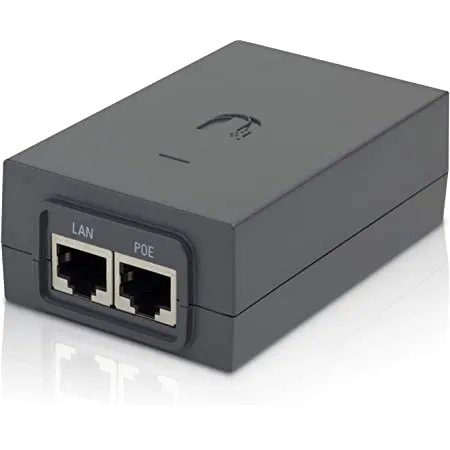 Ubiquiti PoE Adapter 48V 0.5A Gigabit Ethernet Injector