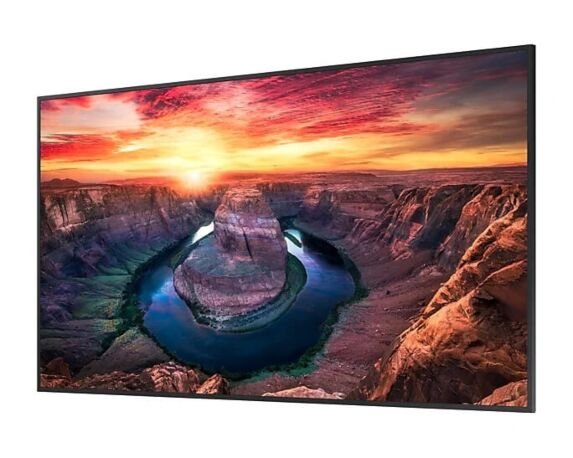 Samsung 75" Crystal UHD Signage QMC Even Bezel Ultra-Slim Commercial Display LH75QMCEBGCXUE