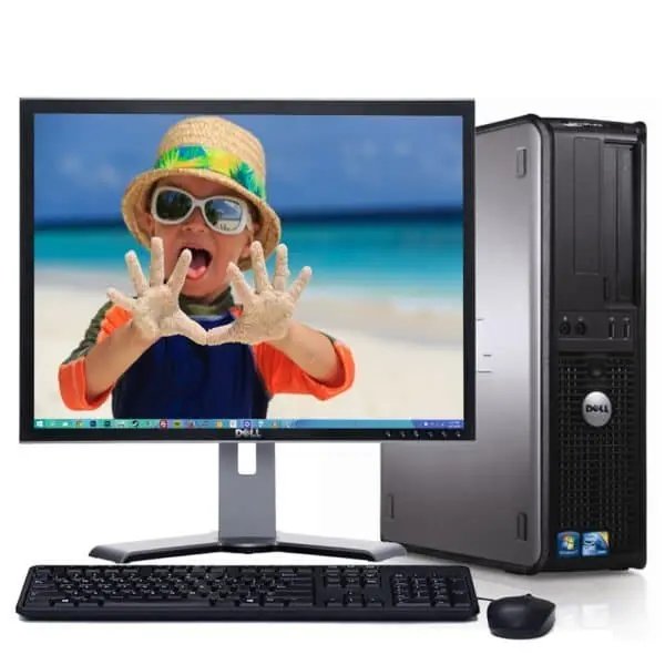 Dell Optiplex 755 Core 2 Duo 2.4GHz 2GB RAM 160GB HDD 19" Display DVDRw Intel Graphics Media Accelerator 3100 6 Months Warranty