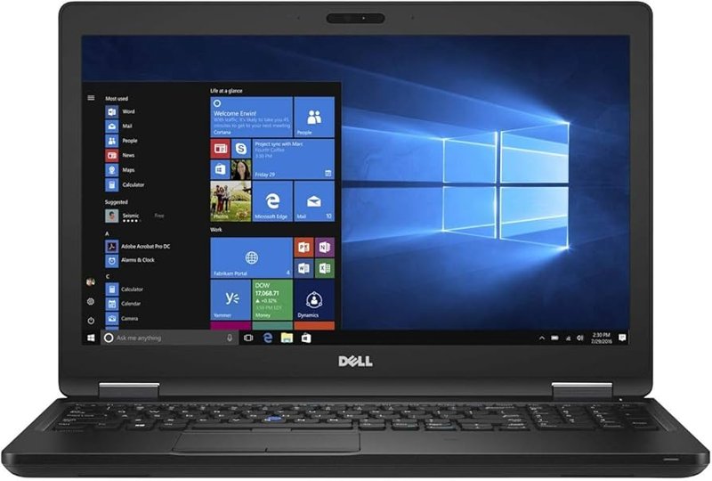 Dell Latitude 5580 6th Gen Intel Core i5-6300U 8GB DDR4 SDRAM 256GB SSD 15.6" 1366 x 768 Pixels Display Integrated Intel UHD Graphics