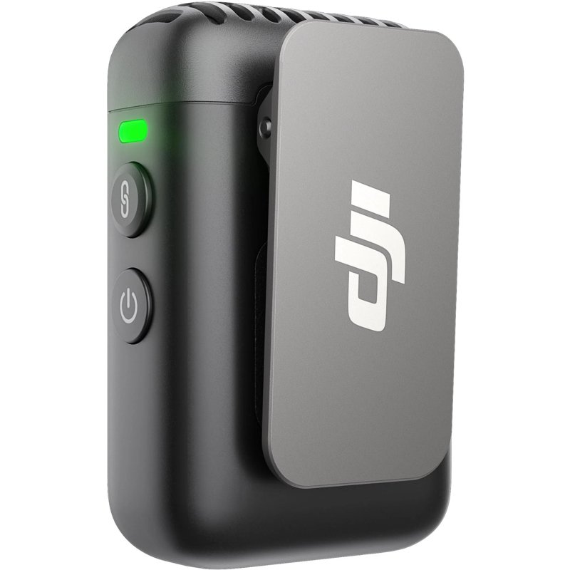 DJI Mic 2 Compact Digital Wireless Dual Microphone System Kit Recorder for Camera and Smartphone with Charging Case