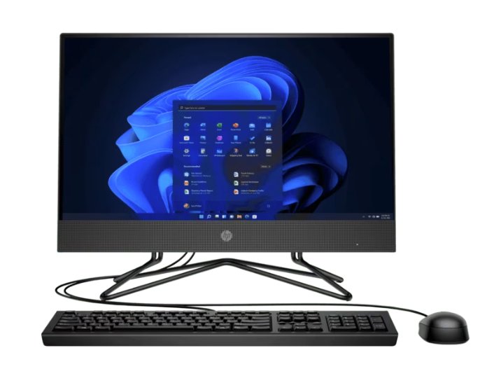 HP 200 Pro G4 22 All-in-One Desktop PC 10th Generation Intel Core i3-10110U 4GB DDR4 RAM 1TB 2280 PCIe NVMe SSD 21.5" FHD Display with Intel UHD Graphics 620 HP USB Wired Keyboard 5 MP Pull-up Webcam 1 HDMI Intel UHD Graphics 620 FreeDOS 1 Year Dealership Warranty