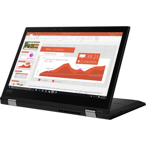 Lenovo ThinkPad L390 Yoga 13.3" IPS Display 8th Gen Intel Core i5-8265U 16GB DDR4 RAM 256GB M.2 PCIe NVMe Opal2 SSD Integrated Intel UHD Graphics 620 Ex Uk 6 Months Warranty