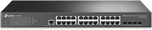 Tp-Link TL-SG3428 JetStream 24-Port Gigabit L2+ Managed Switch with 4 10GE SFP+ Slots
