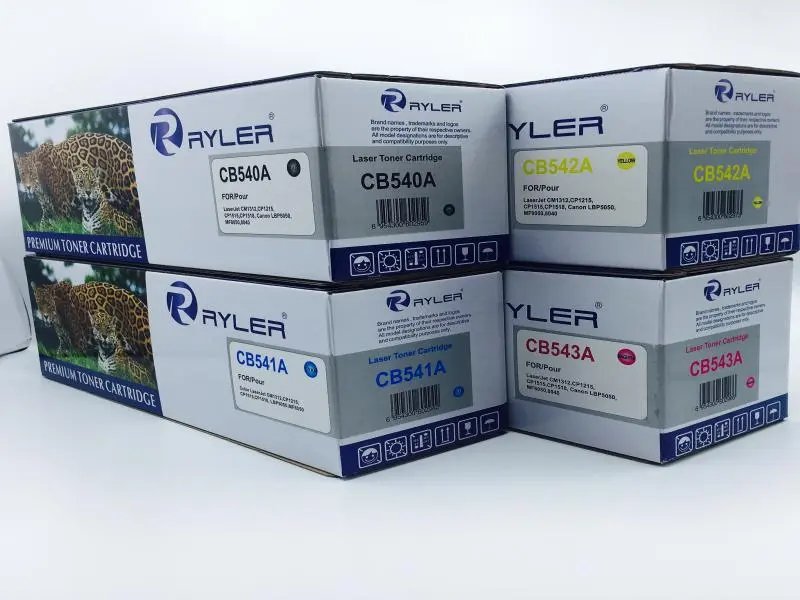 Ryler CB540 Series Toner for Hp Printers HP Colour LaserJet CP 1215 / 1515 / 1518