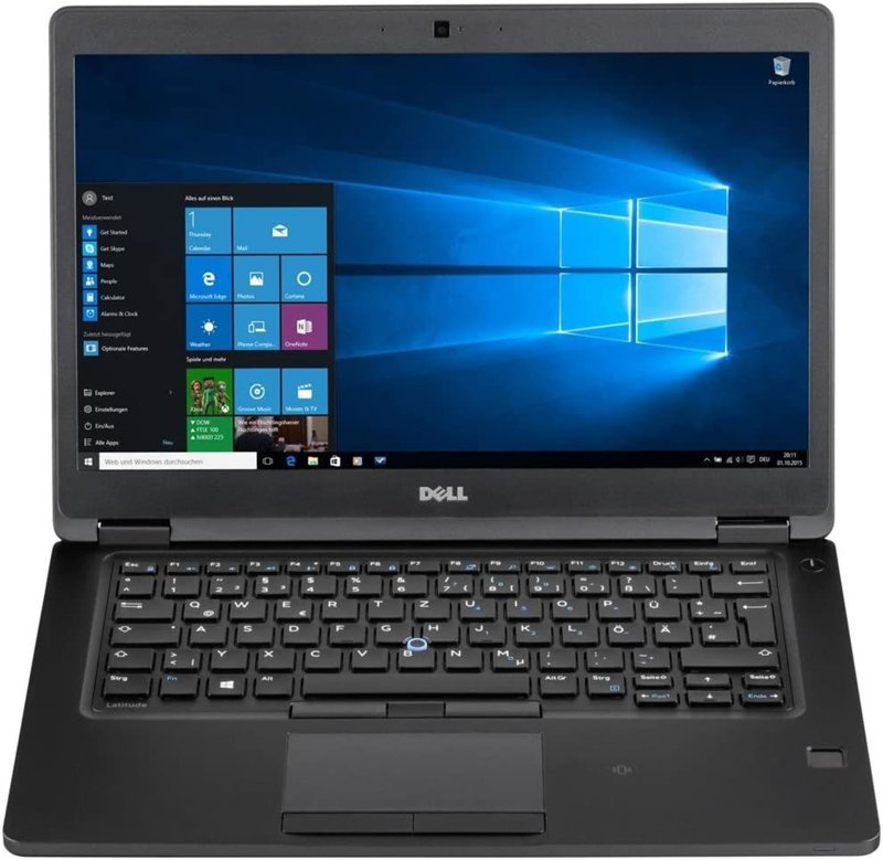 Dell Latitude 5490 14" Full HD Business Laptop 7th Gen Intel i5-7200U Quad Core 8GB DDR4 RAM 256GB SSD Certified Ex Uk 6 Months Warranty