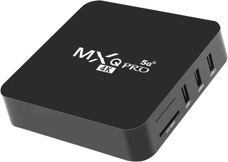 MXQ Pro 4K 5G Android TV Box Upgraded Version 4GB RAM 64GB ROM