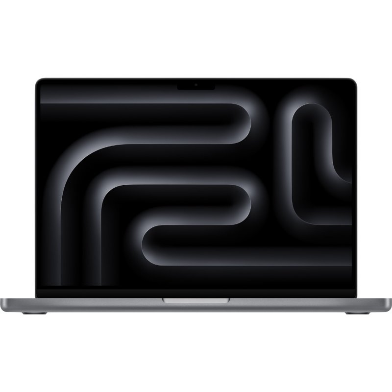 Apple MacBook Pro M4 Pro Chip 24GB Unified Memory 1TB SSD Storage 14.2" Liquid Retina XDR Display Touch ID 1080p FaceTime HD Camera Backlit Magic Keyboard Space Black (MX2J3)