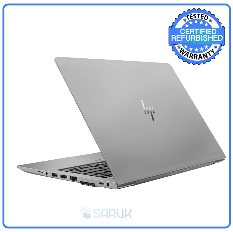 HP 14" ZBook 14u G5 Mobile Workstation 1.7 GHz Intel Core i5-8350U Quad-Core 8GB DDR4 RAM 256GB PCIe M.2 SSD Intel UHD 620 Graphics Ex Uk 6 Months Warranty