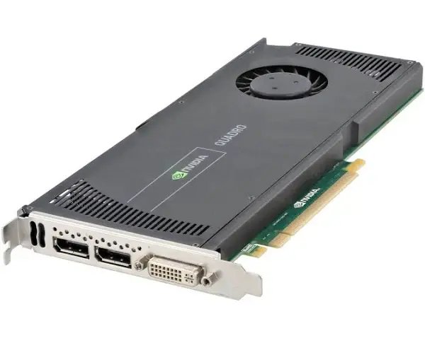 HP Nvidia Quadro 4000 2GB GDDR5 PCIe 1xDVI 2xDP Graphic Card
