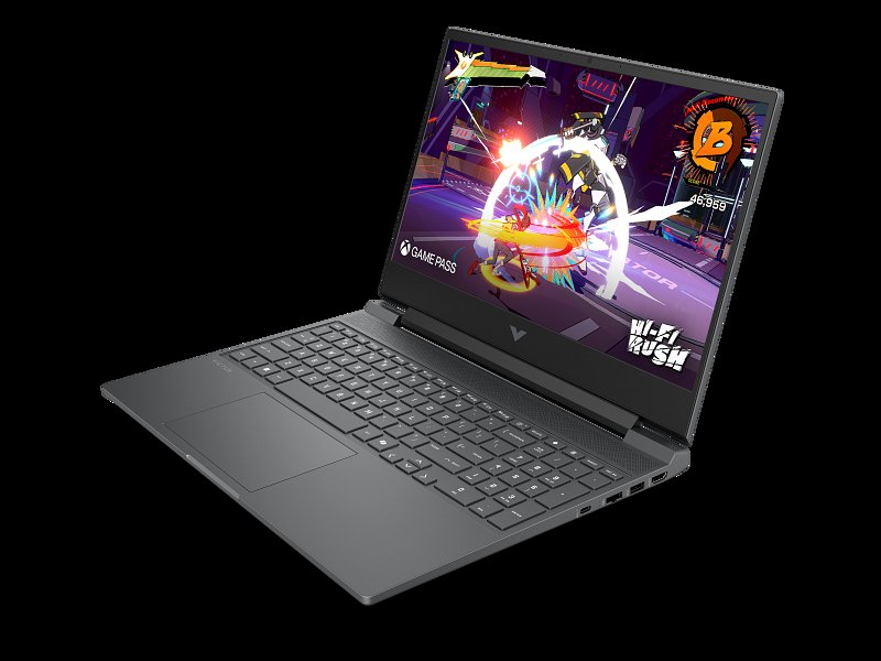 HP Victus Gaming Laptop 15-fa2024nia Intel Core i7-13700H 16GB RAM 512GB SSD 15.6" FHD 144Hz IPS Display 6GB Nvidia GeForce RTX 4060 HP True Vision 1080p FHD Webcam Windows 11 Home 1 Year Manufacturer Warranty