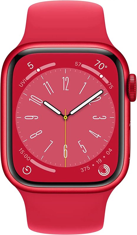 Apple Watch Series 8 41mm Aluminum 32GB 1GB RAM 1.9" Retina LTPO OLED watchOS 9.0