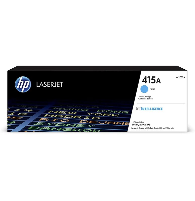 HP 415A Cyan Original LaserJet Toner Cartridge (W2031A)