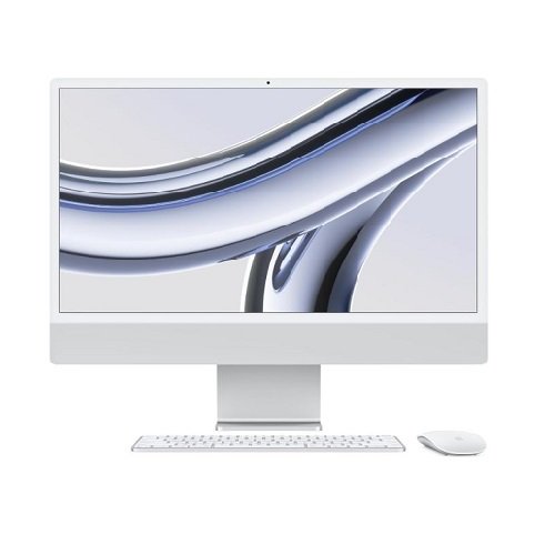 Apple iMac M1 Chip 8GB Unified RAM 256GB SSD 24" 4.5K Retina Display 1080p FaceTime HD Camera (Mid 2021)