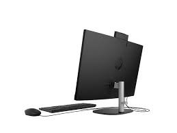 HP All-in-One 24-cr0258nh PC (A0CR5EA) 13th Gen Intel Core i7-1355U 16GB DDR4-3200 MT/s RAM 512GB PCIe NVMe M.2 SSD 23.8" FHD IPS Non-Touch Display Intel Iris Xᵉ Graphics HP True Vision 720p HD Tilt Privacy Camera HP 125 USB Black Wired Keyboard and Mouse