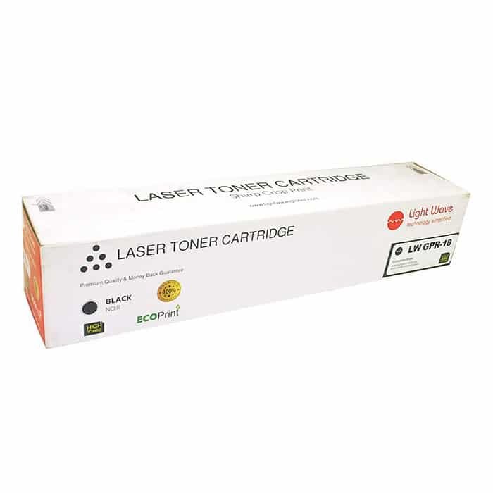 Lightwave Laser Toner Cartridge LW GPR-18 Black