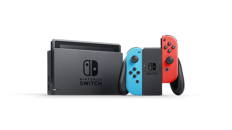 Nintendo Switch – OLED Model w/ Neon Red & Neon Blue