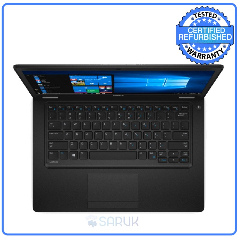 Dell Latitude 5480 7th Gen Intel Core i7-7600U @2.8GHz 16GB RAM 512GB SSD 14" Non-Touch FHD LED Display Bluetooth Webcam WiFi FreeDOS 2GB NVIDIA Graphics Intel HD Graphics 620 Ex UK 6 Months Warranty