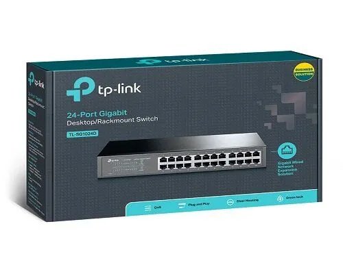 TP Link TL-SG1024D Gigabit 24-Port Rackmount Network Switch