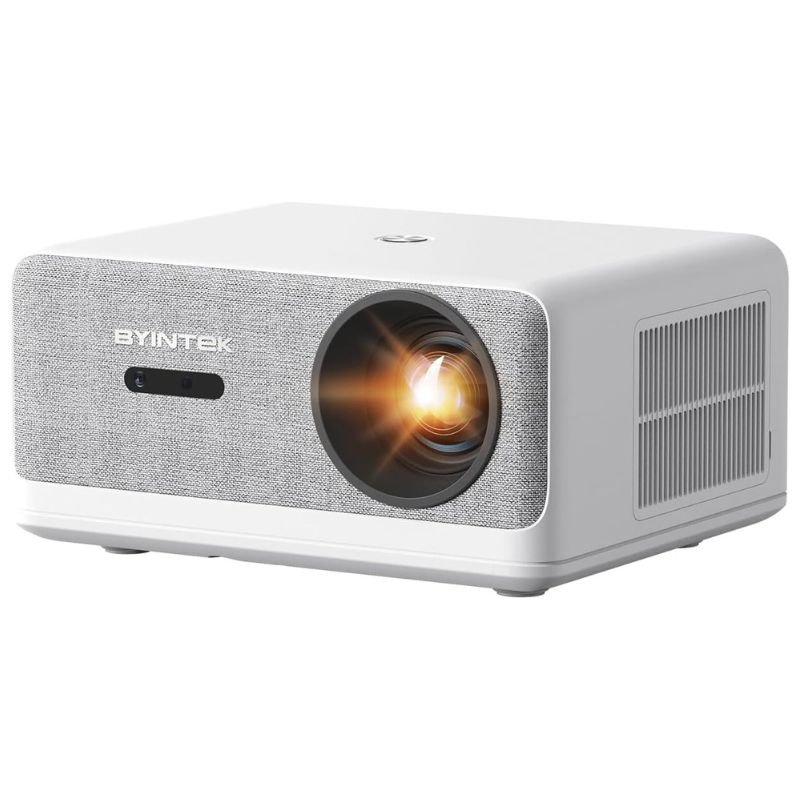 BYINTEK U14 Pro Android 11 Mini Projector Native 1080P 1500 ANSI Lumens 4K Auto Focus 2G+32G MEMC HDR10 24W Speaker Enclosed Engine Beamer