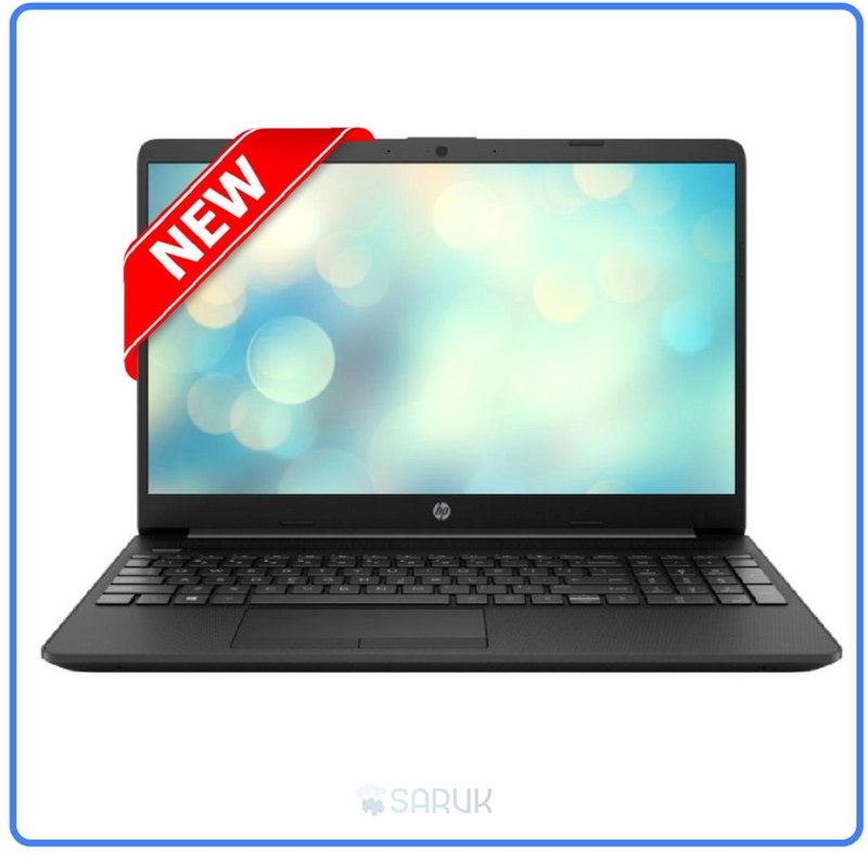 HP 15-dw1380nia 10th Gen Laptop Intel Core i5-10210U @1.6GHz 4GB RAM 1TB HDD 15.6" FHD Display Intel UHD Graphics Bluetooth Webcam WiFi Jet Black English Keyboard Windows 11 Home 1 Year Warranty