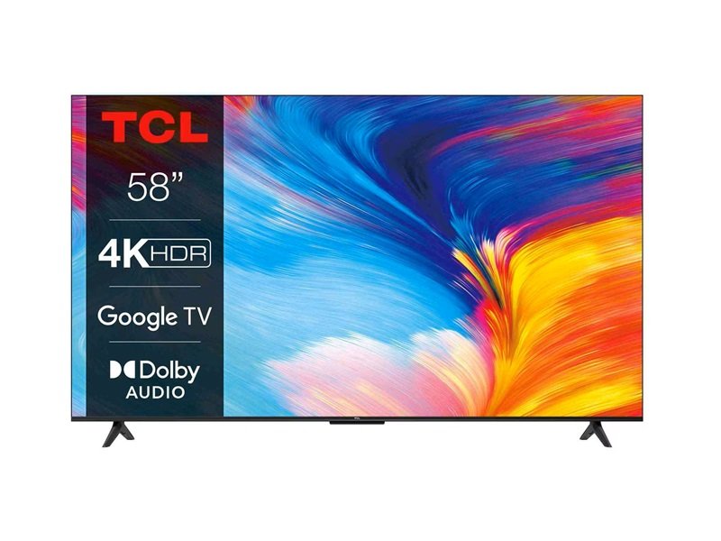 TCL 58 inch 4K HDR Smart Google TV 58P635