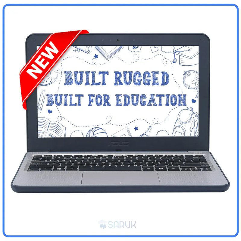Asus VivoBook W202N Intel Celeron N3350 Processor 11.6" HD Display 4GB LPDDR3 RAM 128GB eMMC Storage Intel HD Graphics 500 Spill-resistant Chiclet Keyboard Dark Blue Windows 10