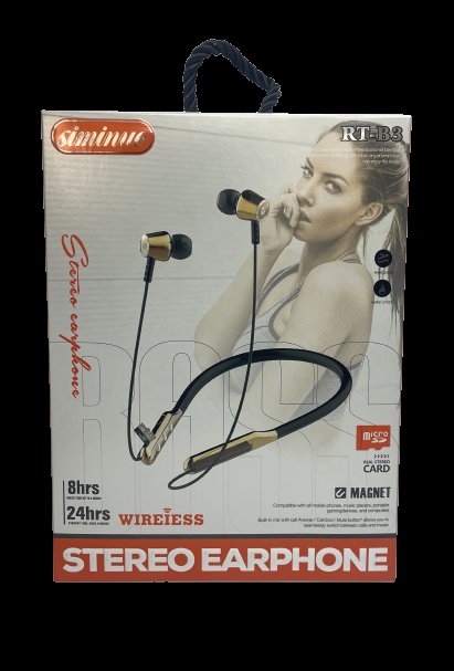Siminuo Wireless Magnetic Headset/Headband Micro SD RT-B3