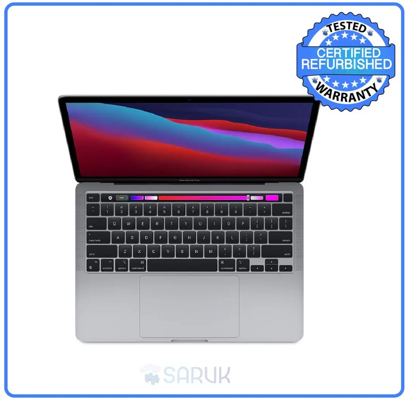 Apple MacBook Pro 7th Gen Intel Core i5-7567U@3.1GHz 8GB RAM 256GB SSD 13" Retina Display With Touch Bar Bluetooth Webcam WiFi Iris Plus Graphics 650 Late 2016 A1706 Ex Uk 6 Months Warranty Grade A