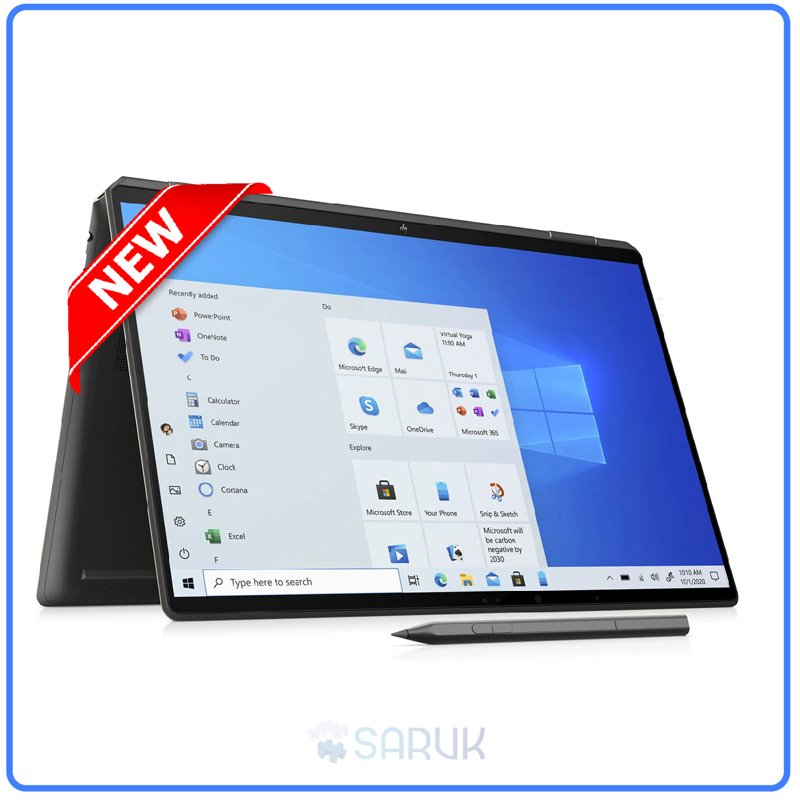 HP Spectre x360 2-in-1 Laptop 16-f0010ca Convertible Laptop 11th Gen Intel Core i7-11390H upto 5.0GHz 16" 3K Touchscreen Display 16GB DDR4-3200 MHz RAM 512GB PCIe NVMe TLC M.2 SSD Intel Iris Xe Graphics Windows 11 1 Year Manufacturer Warranty