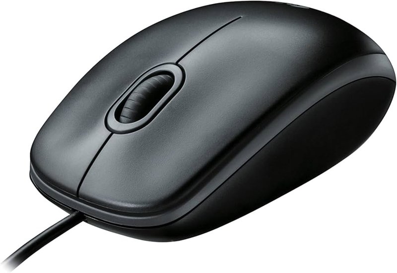 Logitech Business B100 optical wired USB Mouse

