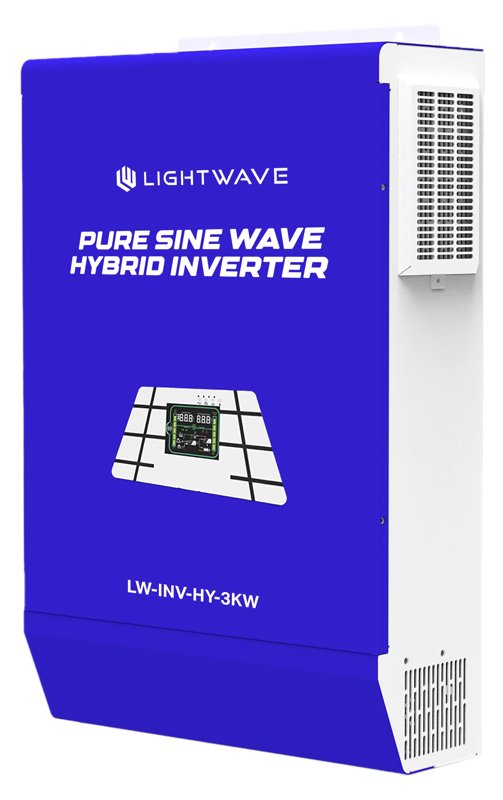 Lightwave 3KW Hybrid Solar Inverter 24VDC (LW-INV-HY-3KW)